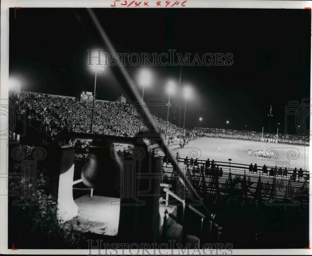 1963 Press Photo Fawcett Stadium in Canton McKinley High - Historic Images