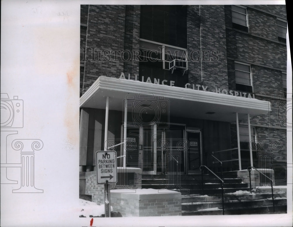 1968 Press Photo Alliance City Hospital - cvb01083 - Historic Images