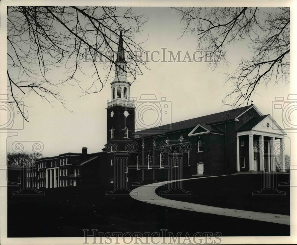 1952 Press Photo St. Paul&#39;s Episcopal Church - Historic Images