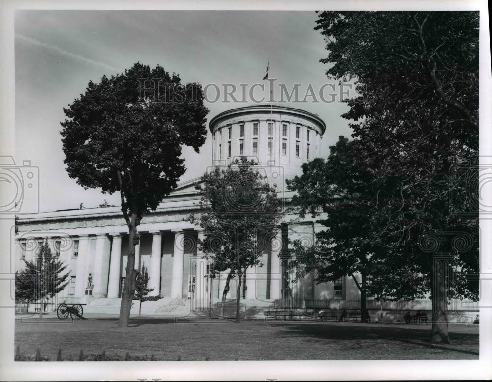 1961 Press Photo Ohio-Columbus Capitol - Historic Images