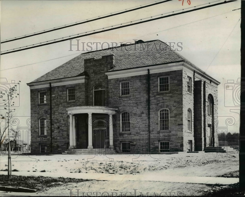 1938 Press Photo Euclid City Hall - Historic Images