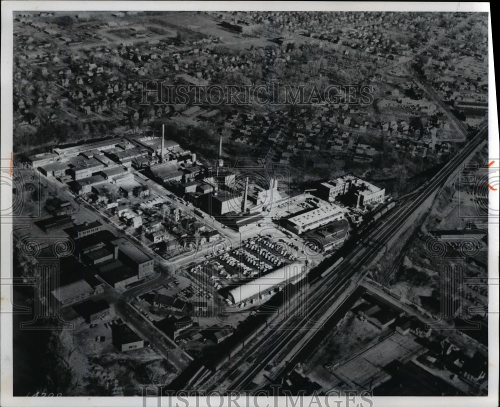 1968 Press Photo Harshaw Chemical Company Plant at Euclid - Historic Images