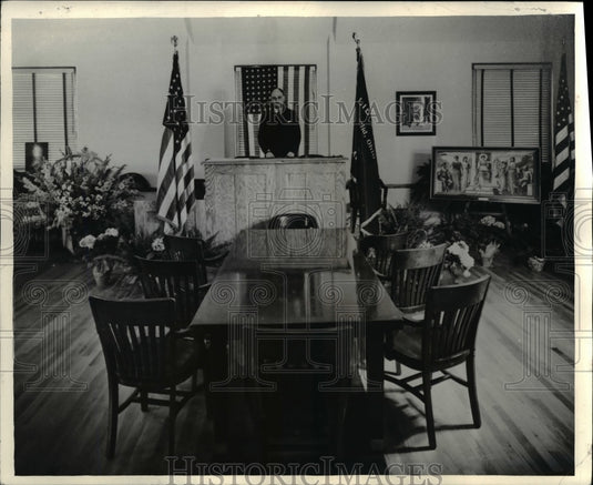 1938 Press Photo Council Chamber of the City Hall - Historic Images