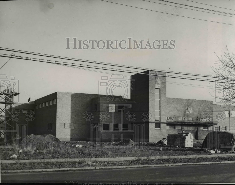 1952 Press Photo Euclid Police Station - Historic Images