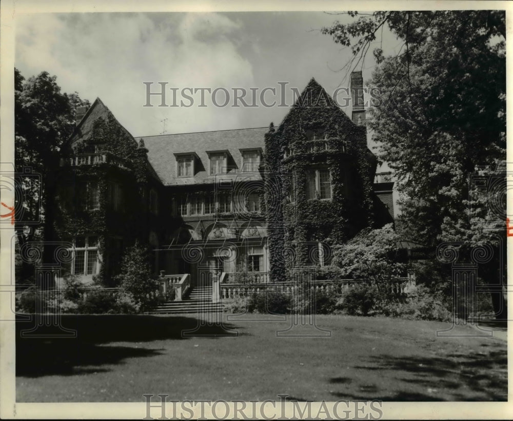 1957 Press Photo Ohio - Ashland Lutheran Home - Historic Images