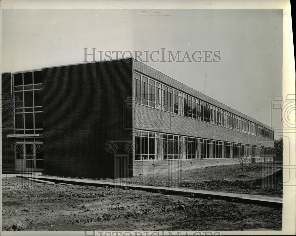 1956 Press Photo Euclid, Ohio Memorial Park School - Historic Images