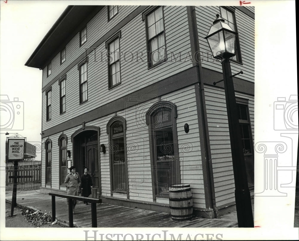 1982 Press Photo  German Village in Columbus Ohio - Historic Images