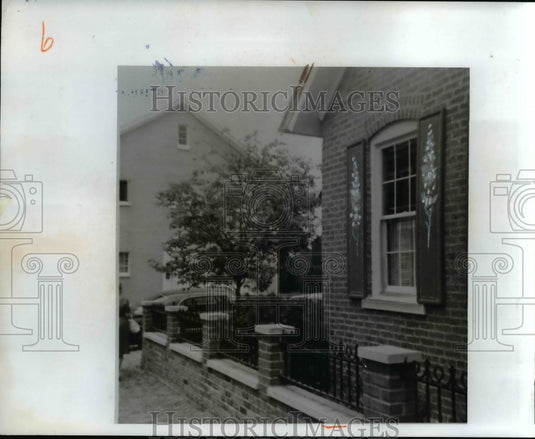 1969 Press Photo Germ,an Village in Columbus Ohio - Historic Images