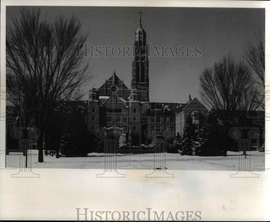 1972 Press Photo Pontifical College Josephinium in Columbus Ohio - Historic Images