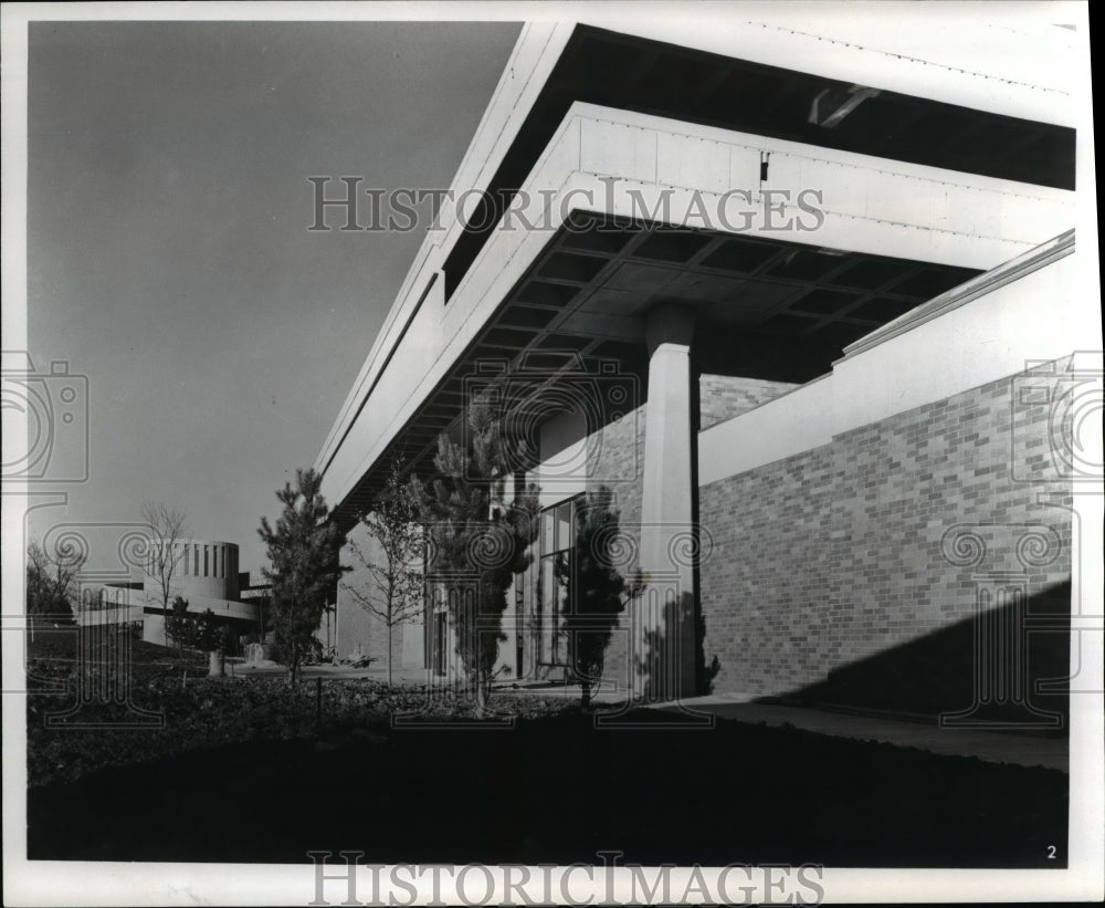1971 Press Photo Cultural Center for the Arts in Canton Ohio - Historic Images
