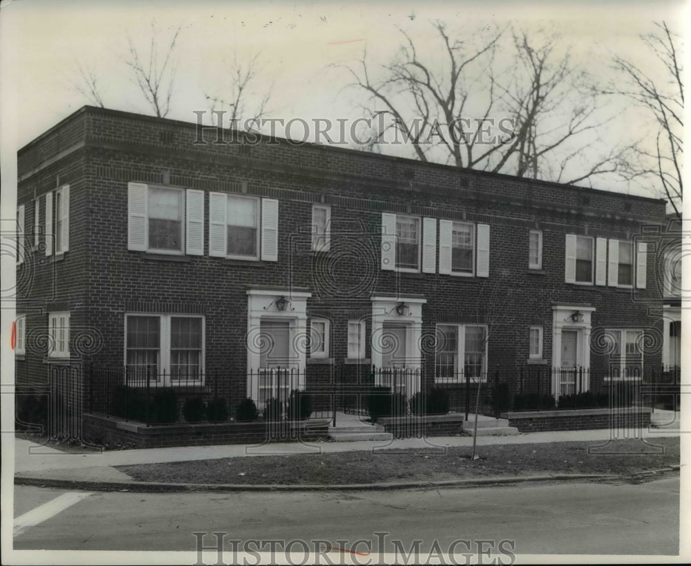 1966 Press Photo Chagrin Falls Apartment Bell Street - Historic Images