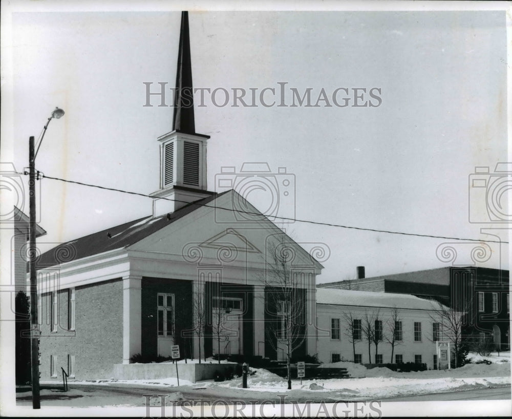 1971 Press Photo United Church of Christ, Brecksville Ohio - Historic Images