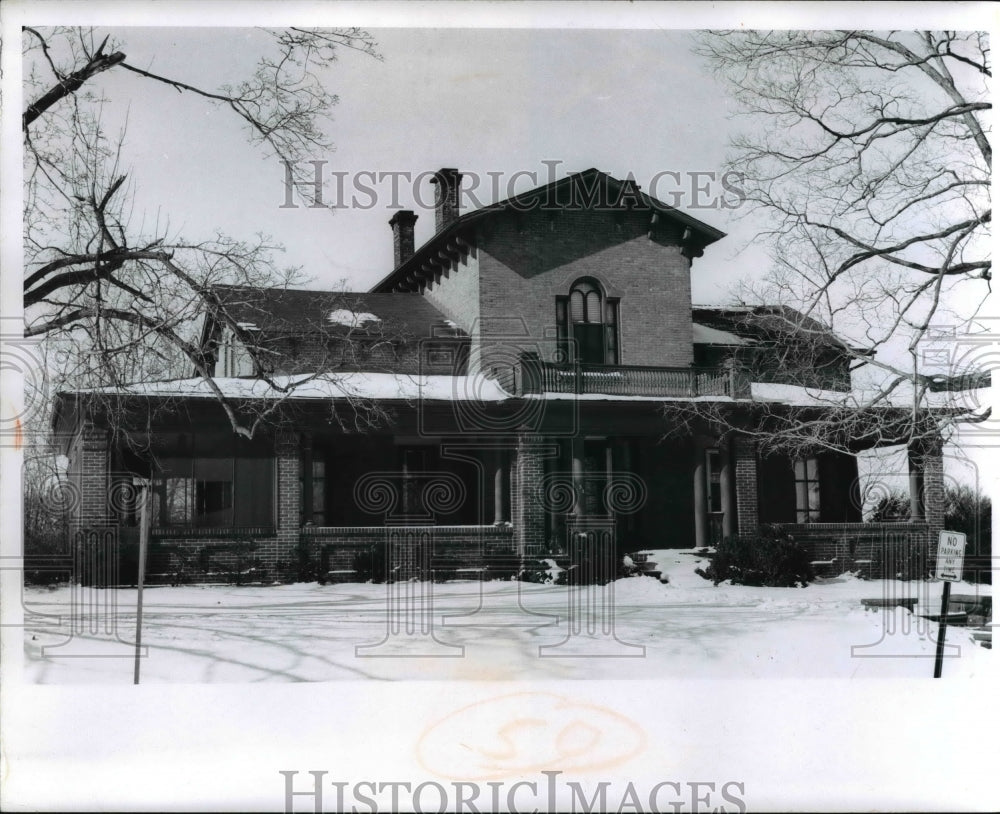 1971 Press Photo Wiese Home in Brecksville, Ohio - Historic Images