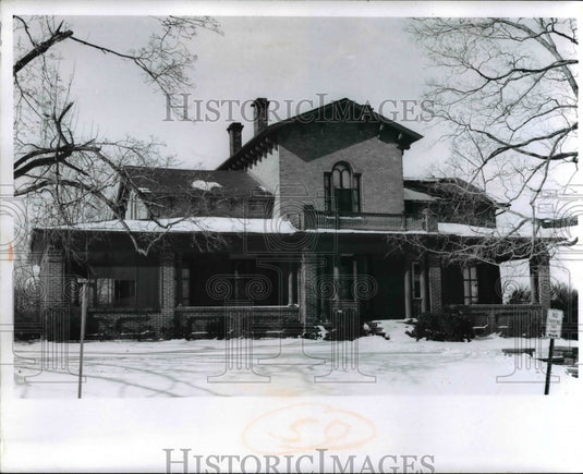 1971 Press Photo Wiese Home in Brecksville, Ohio - Historic Images