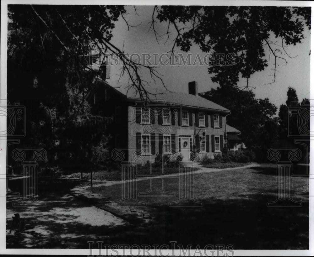 1979 Press Photo Snowhouse in Brecksville, Ohio - Historic Images