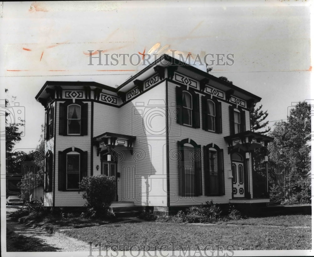 1979 Press Photo Dr. W.A. Knowlton home in Brecksville , Ohio - Historic Images