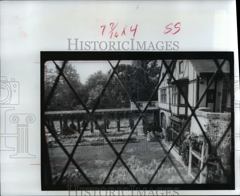 1975 Press Photo Ohio - Columbus Governors Mansion Bexley - Historic Images