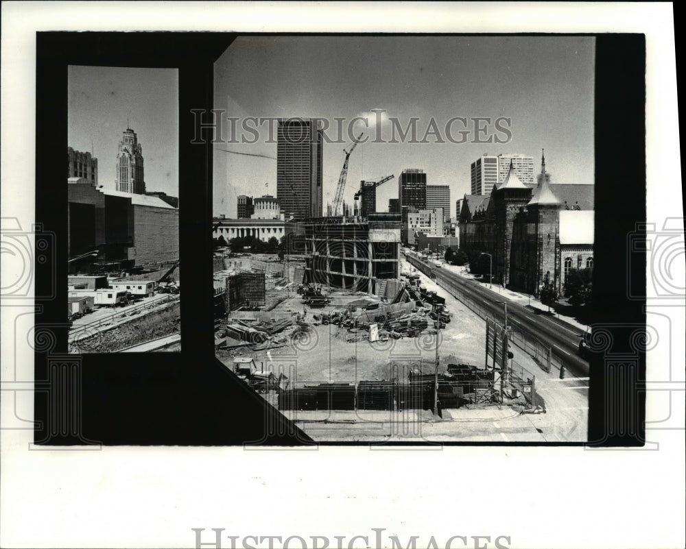 1982 Press Photo Downtown Columbus - Historic Images