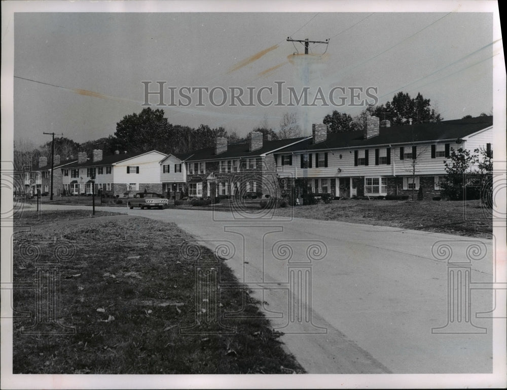 1963 Press Photo View at Chagrin Hills in Ohio - Historic Images