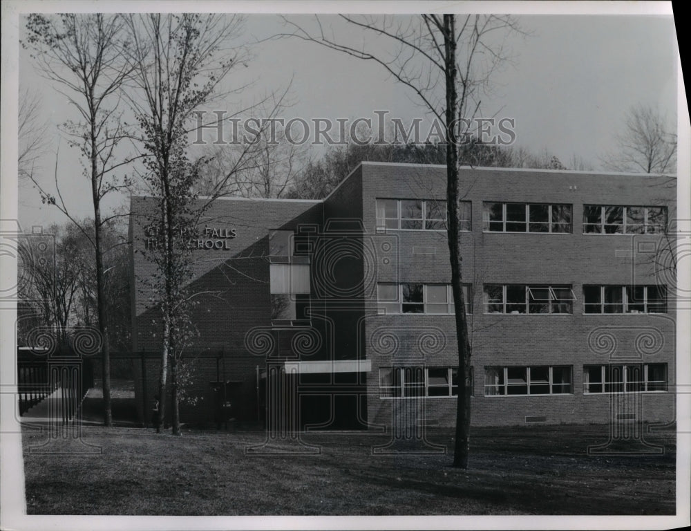 1963 Press Photo Chagrin Falls High School - Ohio - Historic Images