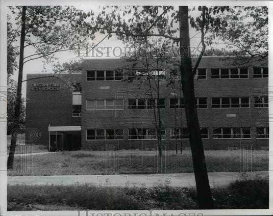 1959 Press Photo New Chagrin Falls High School 400 E. Washington St. - Historic Images