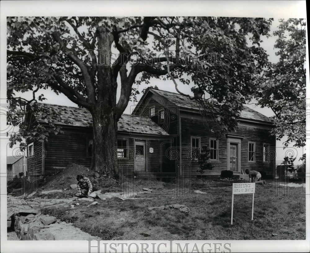 1976 Press Photo Western Reserve Heritage Home &#39;76 - 15734 Hemlock Rd. Ohio - Historic Images