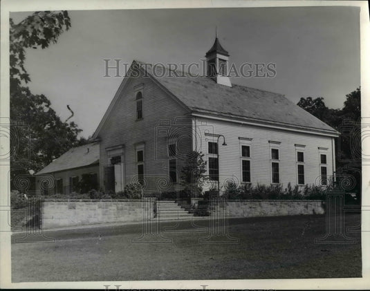 1939 Press Photo Outside view, Bay Village Community Center, Ohio - Historic Images