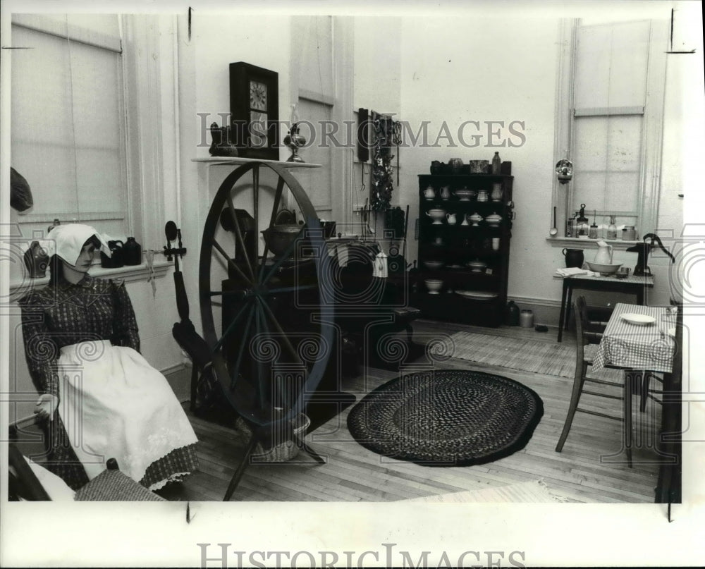 1982 Press Photo Bedford Ohio Historical Society Museum - cvb01677-Historic Images