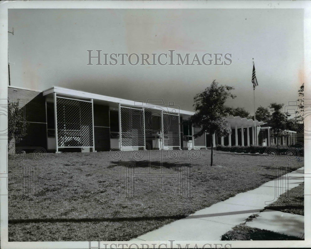 1967 Press Photo Ohio Bedford City Hall - Historic Images