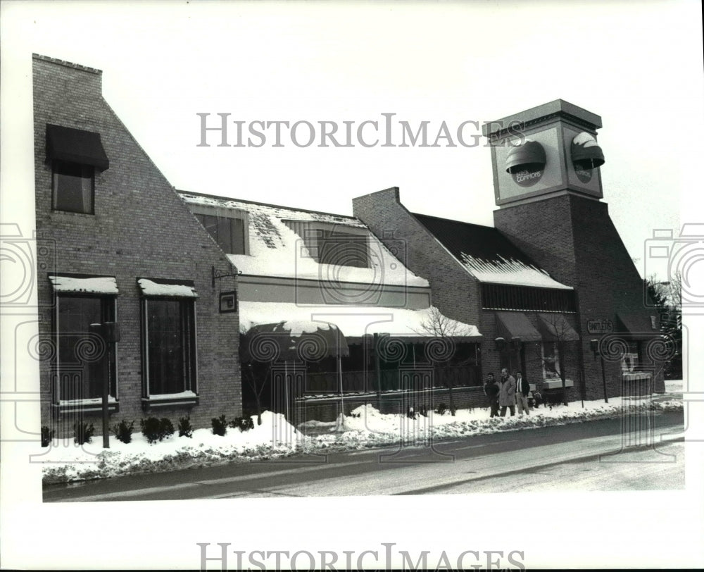 1985 Press Photo Remodeling of the Berea Commons in Ohio - Historic Images