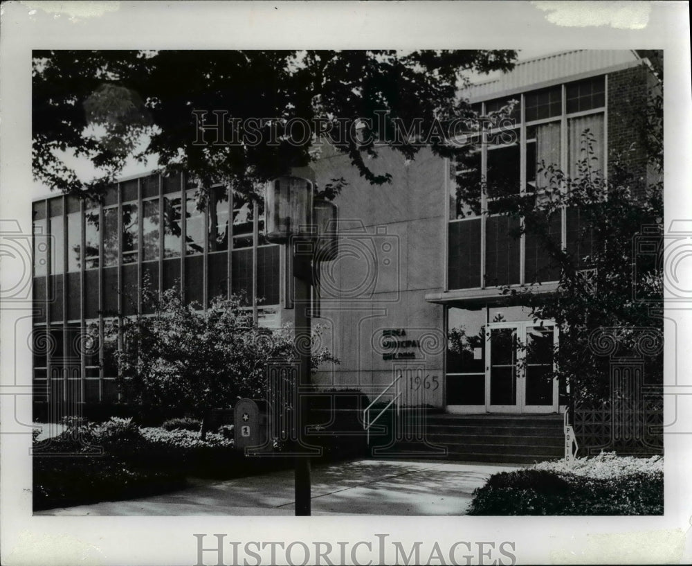 1975 Press Photo Berea, Ohio Municipal Building - Historic Images