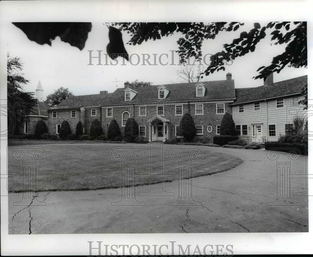 1978 Press Photo The Taylor Estate - Ohio Bratenahl - Historic Images