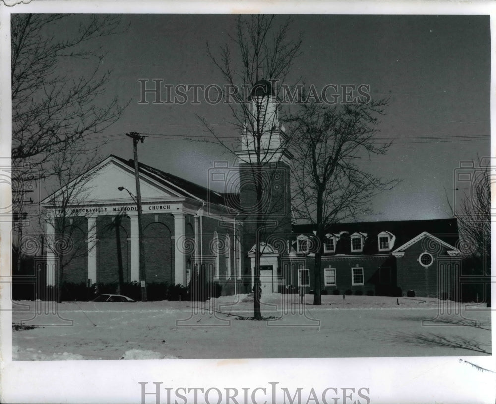 1971 Press Photo Methodist Church, Ohio Brecksville - Historic Images