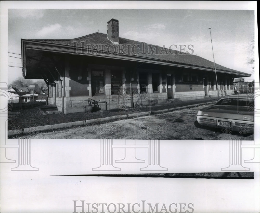 1972 Press Photo Historical Railroad Museum in Conneaut Ohio - Historic Images