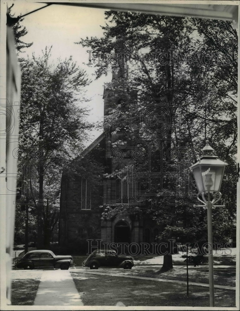 1945 Press Photo Emmanuel Methodist Church, Ohio Berea - Historic Images