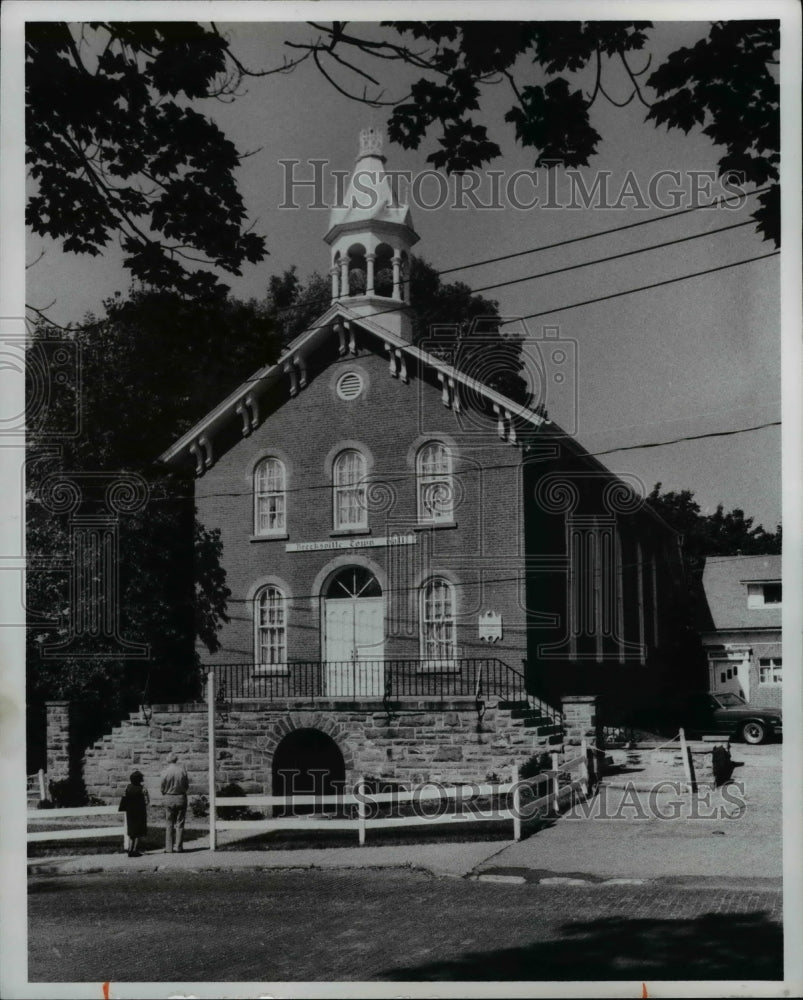 1979 Press Photo Ohio Brecksvill Old Town Hall - Historic Images