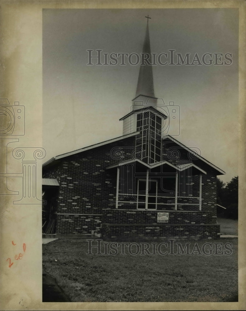 1973 Press Photo Church of God of Prophecy, Ohio Brecksville - Historic Images