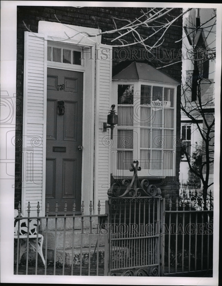 1966 A residence in German Village, Columbus Ohio  - Historic Images