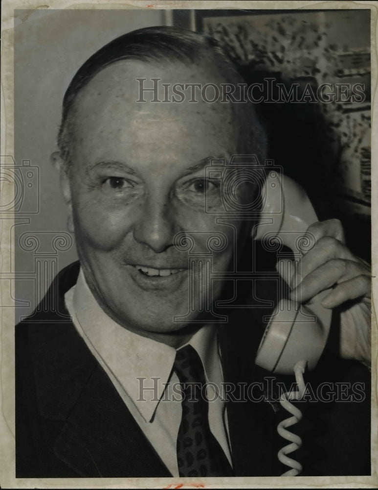 1958 Press Photo Stephen M. Young, newly elected senator - Historic Images