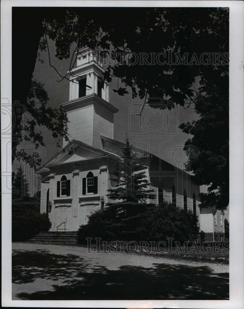 1979 Press Photo Ohio Claridon Church Built 1837 - Historic Images