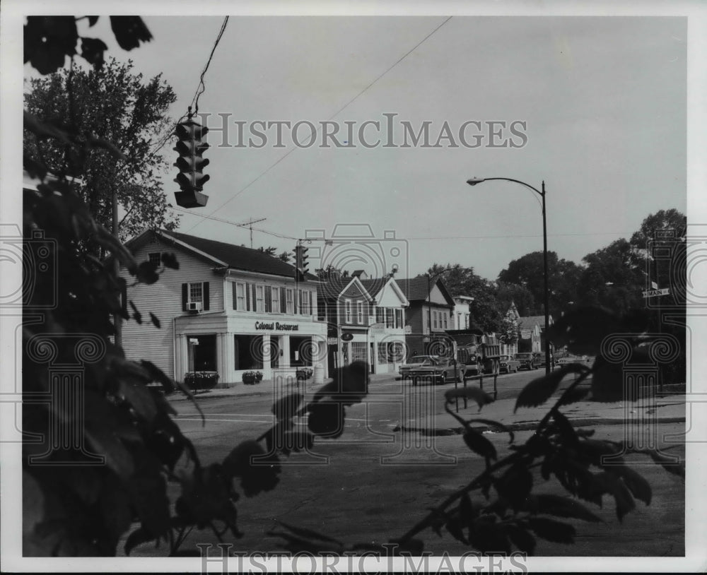 1970 Press Photo Houses at Hudson Ohio - Historic Images