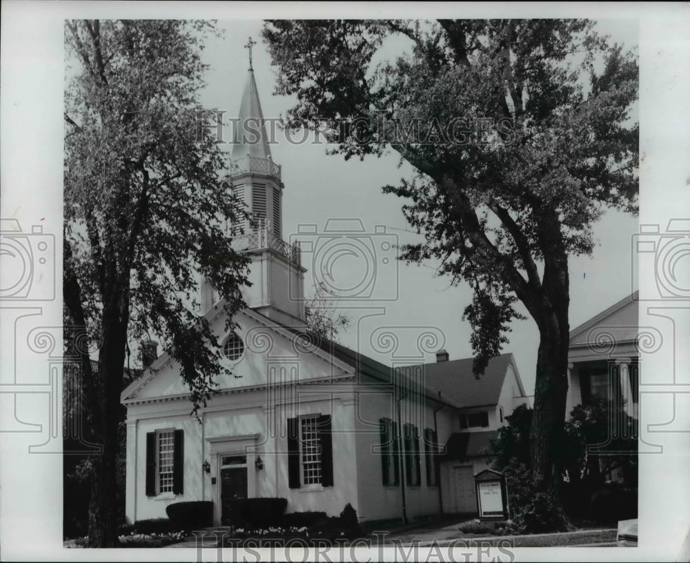 1970 Press Photo Christ Church in Hudson Ohio - Historic Images