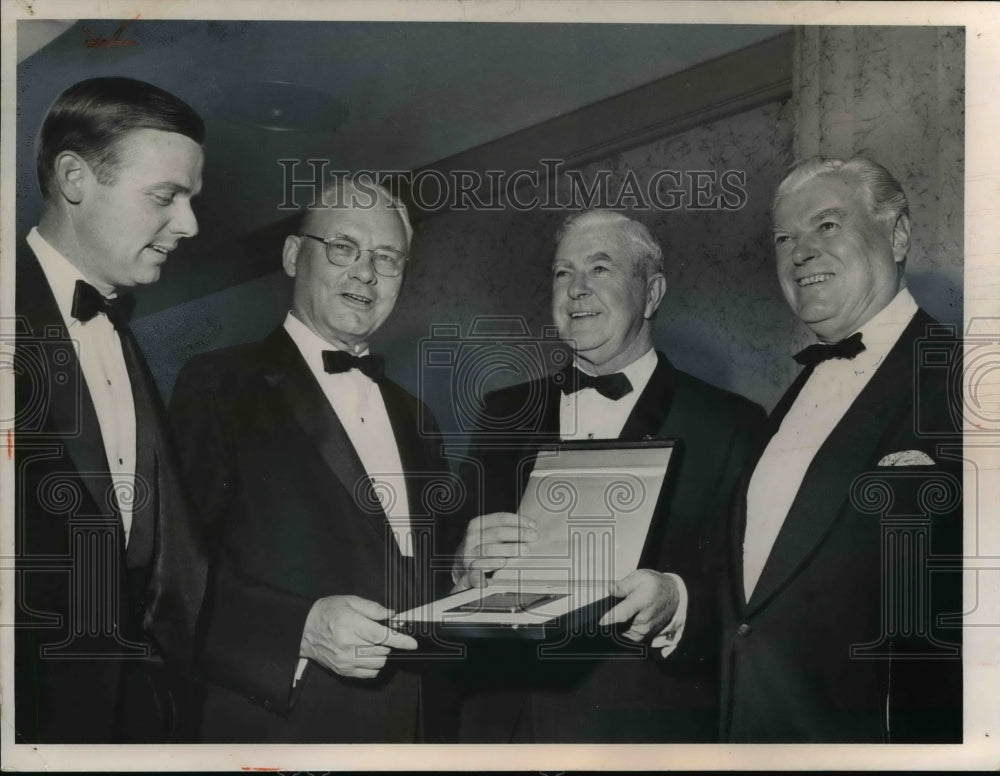 1964 Press Photo L-R; Thomas Vail, Frederick Rappel, Thomas Patton & D. McDonald - Historic Images