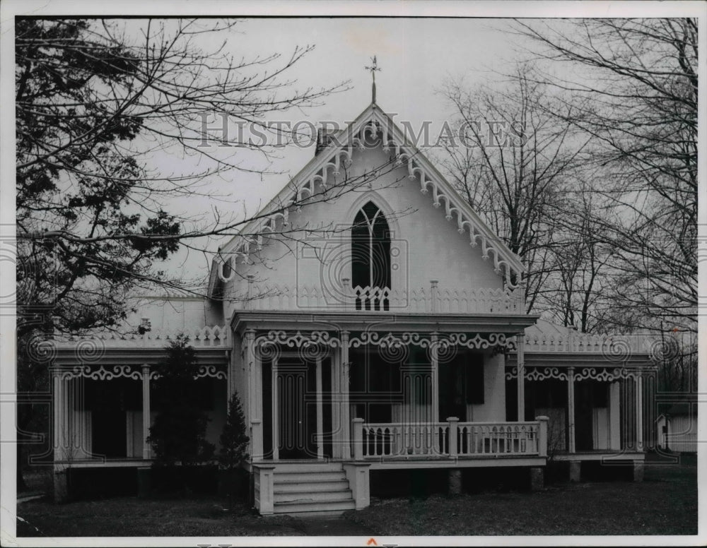 1965 Press Photo  Home in Kelly&#39;s Island Ohio - Historic Images