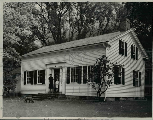 1948 Press Photo Southwick House in Gates Mills, Ohio - Historic Images