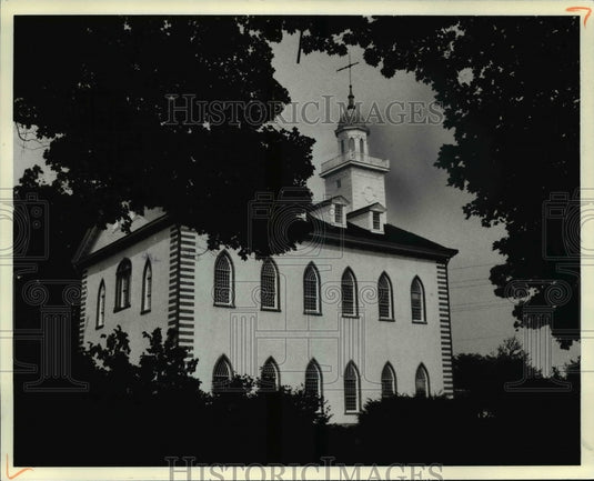 1979 Press Photo Kirtland Mormon Temple in Ohio - Historic Images