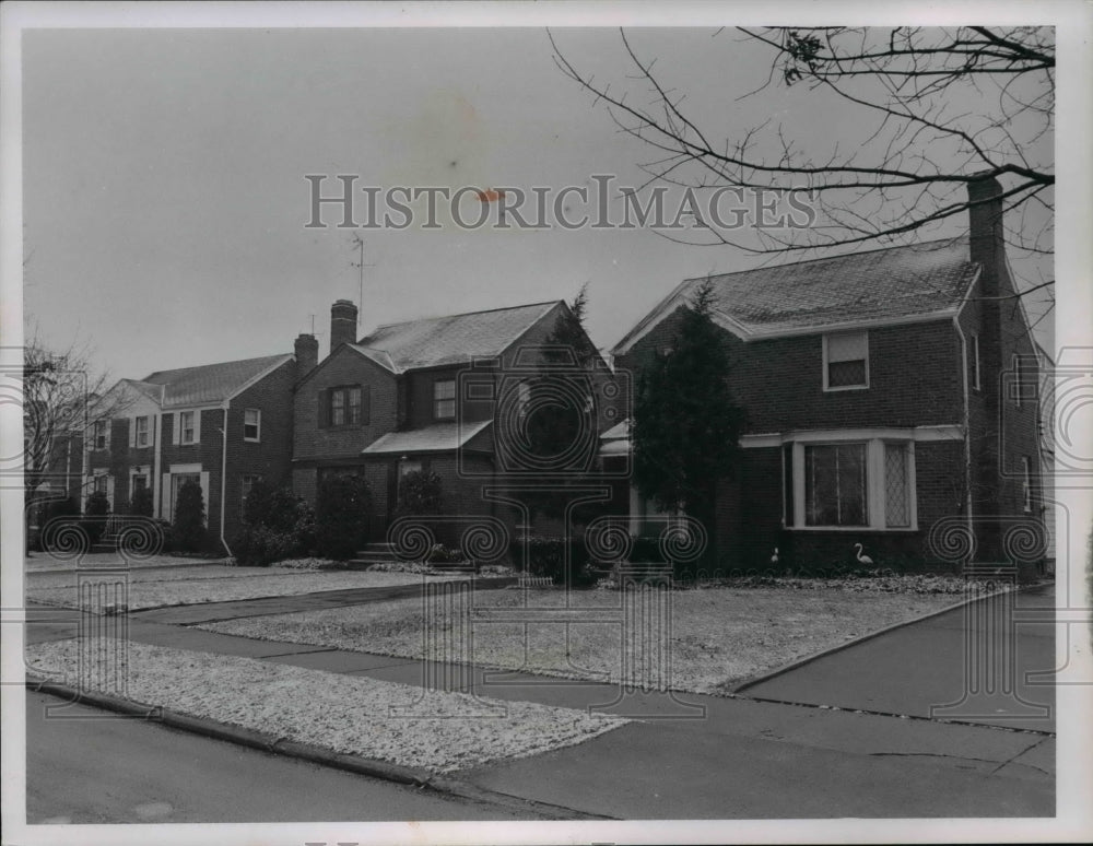 1966 Press Photo Stockbridge Avenue Lee Harvard Ohio - Historic Images