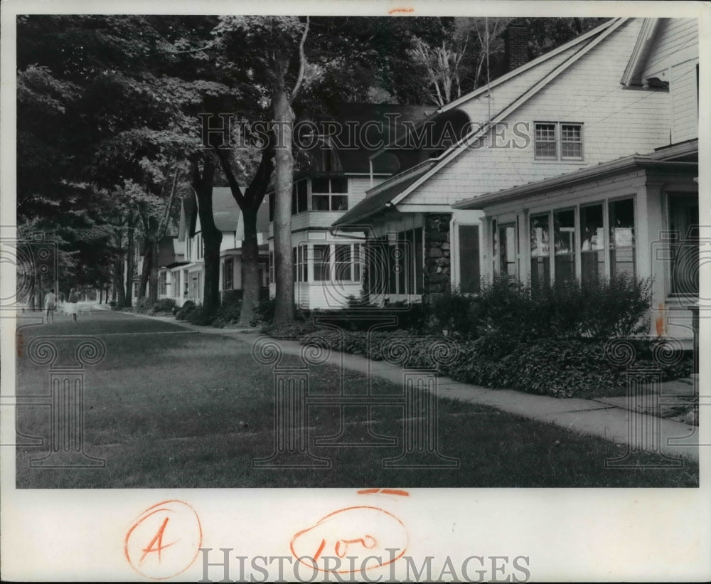 1970 Press Photo Some summer cottages are still available at Linwood Park. - Historic Images