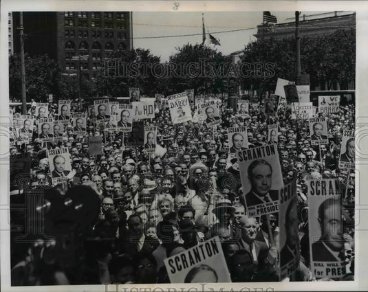 1964 Press Photo Gov. William W. Scranton - cvb02451-Historic Images