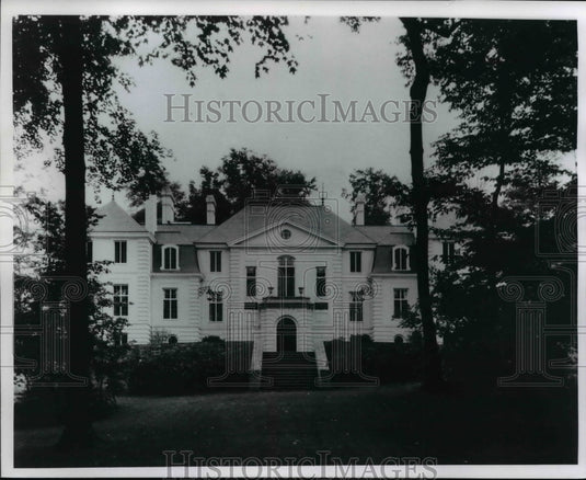 1970 Press Photo Kingwood Hall from the north showing main entrance - Historic Images